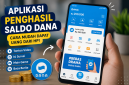 Ilustrasi promosi aplikasi penghasil saldo DANA