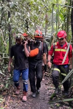 Dua Jasad WN Singapura Pendaki Dukono Ditemukan