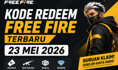 Kode Redeem Free Fire Terbaru 23 Mei 2026