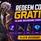 Update terbaru kode redeem Free Fire 2026, segera tukarkan sekarang!