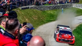 Tim Toyota reli dunia saat tampil di seri Islas Canarias 2026, Spanyol bulan lalu (Foto: WRC/Ist)