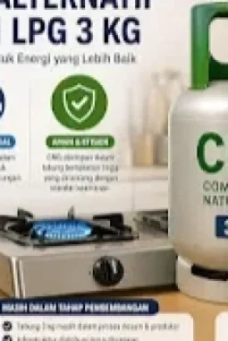 Pemerintah Gencarkan Substitusi LPG 3 Kg ke CNG