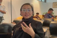 Direktur Artistik dan Produser Independen Bumi Purnati Indonesia, Restu Kusumaningrum usai sesi jumpa pers di Kediaman Duta Besar Italia di Jakarta, Kamis 7 Mei 2026 (Foto:RRI/Fathiyah Nur Zalfa)
