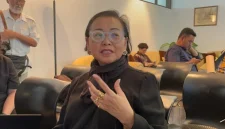 Direktur Artistik dan Produser Independen Bumi Purnati Indonesia, Restu Kusumaningrum usai sesi jumpa pers di Kediaman Duta Besar Italia di Jakarta, Kamis 7 Mei 2026 (Foto:RRI/Fathiyah Nur Zalfa)
