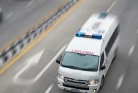Foto: Ilustrasi ambulans (Getty Images/ananaline)