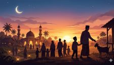 Ilustrasi Idul Adha 2026. Foto: Gemini AI