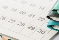 Ilustrasi kalender (Foto: Getty Images/iStockphoto/kiddy0265)