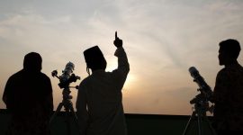 Menteri Agama memimpin Sidang Isbat penentuan 1 Zulhijah 1447 H di Jakarta, Minggu (17/5/2026).