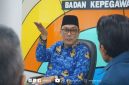 Prof. Zudan Arif Fakrullah selaku Kepala BKN memberikan penjelasan dalam diskusi mengenai kebijakan perumahan ASN dan PPPK di lingkungan Badan Kepegawaian Negara.(Foto Humas BKN)