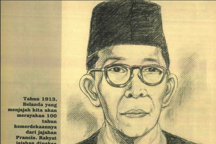 Ki Hajar Dewantara, tokoh pendidikan Indonesia yang mendirikan Taman Siswa ( foto intisari)