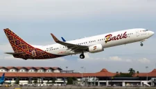Ilustrasi rute pesawat Batik Air Jakarta–Muara Bungo.