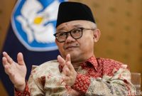 Foto Mendikdasmen Abdul Mu'ti: (dok detikcom)