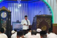 Wali Kota Sungai Penuh Alfin menyampaikan pengumuman bantuan sapi kurban Presiden Prabowo Subianto menjelang Iduladha 2026.