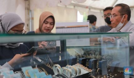 Harga emas Galeri 24 Antam UBS terbaru 23 Mei 2026