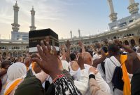 Ilustrasi haji (Foto: REUTERS/Khaled Abdullah)