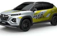 Suzuki Fronx E100 dipersiapkan meluncur di India sebagai mobil berbahan bakar etanol 100 persen.(Foto: Indianautosblog)