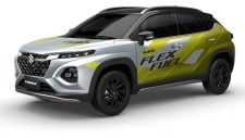 Suzuki Fronx E100 dipersiapkan meluncur di India sebagai mobil berbahan bakar etanol 100 persen.(Foto: Indianautosblog)