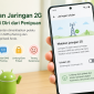 Ilustrasi pengaturan jaringan 2G di Android. Sumber: Google/Ilustrasi AI.