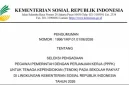 Tampilan pengumuman resmi Kemensos Nomor 1996/1/KP.01.01/06/2026 tentang seleksi PPPK tenaga kependidikan Sekolah Rakyat tahun 2026. (Sumber: foto : kemensos.go.id)