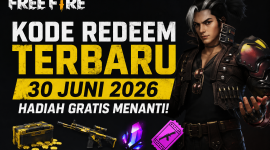 Ilustrasi kode redeem Free Fire 30 Juni 2026.