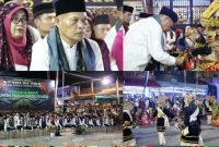 Wawako Sungai Penuh Azhar Hamzah menghadiri Malam Puncak Seni Budaya Luhah Pamangkou Rajea, Senin (29/6/2026) malam.