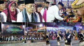 Wawako Sungai Penuh Azhar Hamzah menghadiri Malam Puncak Seni Budaya Luhah Pamangkou Rajea, Senin (29/6/2026) malam.