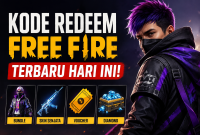 Ilustrasi kode redeem Free Fire terbaru. ( Foto Ai)