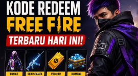 Ilustrasi kode redeem Free Fire terbaru. ( Foto Ai)