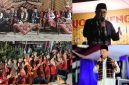 Wali Kota Alfin menghadiri Malam Seni Budaya Luhah Rio Temenggung menjelang Kenduri Sko Enam Luhah, Jumat (26/6/2026).