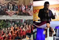 Wali Kota Alfin menghadiri Malam Seni Budaya Luhah Rio Temenggung menjelang Kenduri Sko Enam Luhah, Jumat (26/6/2026).