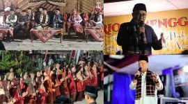 Wali Kota Alfin menghadiri Malam Seni Budaya Luhah Rio Temenggung menjelang Kenduri Sko Enam Luhah, Jumat (26/6/2026).