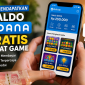 Ilustrasi cara mendapatkan saldo DANA gratis lewat game penghasil uang di smartphone pada tahun 2026. ( Foto AI)