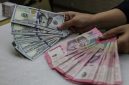 ilustrasi kurs rupiah terhadap dollar AS.(ANTARA FOTO/Darryl Ramadhan)
