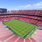 Tampilan San Francisco Bay Arena, nama sementara Levi's Stadium selama Piala Dunia 2026, di Santa Clara, California, AS, pada 7 Juni 2026. (AFP/Josh Edelson)