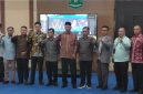 Wakil Wali Kota Sungai Penuh Azhar Hamzah mengikuti peluncuran Gerakan Indonesia ASRI yang dipimpin Presiden Prabowo Subianto secara virtual dalam rangka Hari Lingkungan Hidup Sedunia 2026 di Aula Kantor Wali Kota Sungai Penuh, Sabtu (6/6/2026).