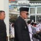 Wali Kota Sungai Penuh Alfin, SH memimpin Upacara Hari Lahir Pancasila 2026 di Lapangan Kantor Wali Kota Sungai Penuh, Senin (1/6/2026).