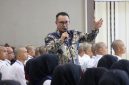 Wali Kota Alfin memberi arahan kepada CPNS dalam kegiatan Latsar di Kota Sungai Penuh, Senin (2/6/2026).