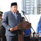 Ketua DPRD Sungai Penuh Hutri Randa mengikuti Upacara Hari Lahir Pancasila 2026 di Sungai Penuh.