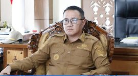 Wali Kota Sungai Penuh Alfin mengikuti rapat virtual Komisi II DPR RI membahas kebijakan PPPK dan tenaga honorer, Senin (8/6/2026).