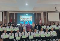 Wawako Sungai Penuh Azhar Hamzah menutup Latsar CPNS 2026 di BPSDMD Provinsi Jambi ( Foto Prokopim Sungia Penuh)