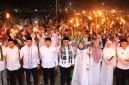 Ketua DPRD Kota Sungai Penuh, Hutri Randa, S.Sos., M.M., menghadiri Pawai Obor dalam rangka menyambut Tahun Baru Islam 1 Muharram 1448 H