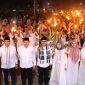 Ketua DPRD Kota Sungai Penuh, Hutri Randa, S.Sos., M.M., menghadiri Pawai Obor dalam rangka menyambut Tahun Baru Islam 1 Muharram 1448 H