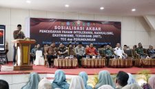 Wawako Azhar Hamzah mengajak pelajar menolak radikalisme dan perundungan, Kamis (18/6/2026).