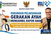Pemkot Sungai Penuh gaungkan peran ayah dalam pendidikan. ( Foto Diskominfosta)