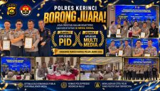 Polres Kerinci mencatat prestasi membanggakan pada Rakernis Bidhumas Polda Jambi 2026. ( Foto Humas Polres Kerinci)