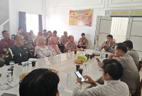 Kapolres Kerinci memimpin rakor penertiban BBM bersubsidi