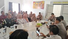 Kapolres Kerinci memimpin rakor penertiban BBM bersubsidi