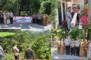Polres Kerinci salurkan material instalasi air bersih kepada warga. ( Foto Humas Polres)