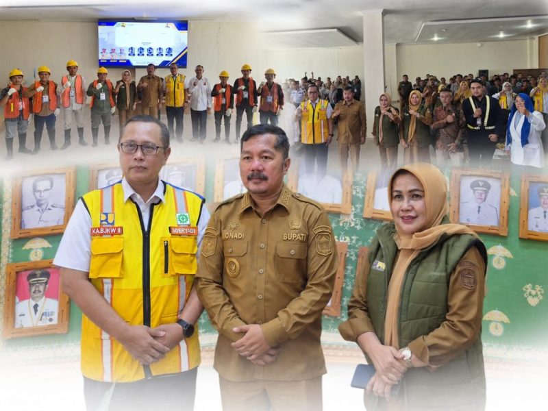 Bupati Kerinci Monadi membuka Pelatihan dan Sertifikasi TKK  ( Tahun 2026, Senin (22/6/2026). Foto Kerinci Satu.