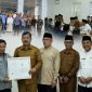 Penyerahan Sertifikat Indikasi Geografis (IG) Beras Payo Koerintji di Aula Kantor Bupati Kerinci. ( Foto Kerinci Satu)